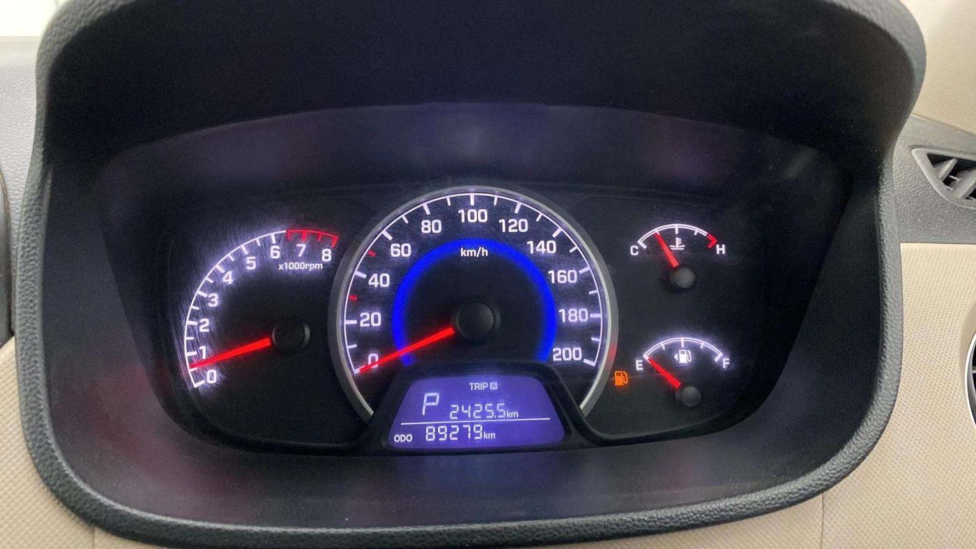 2019 Hyundai Grand i10 MAGNA AT 1.2 KAPPA VTVT, Petrol, Automatic, 89,482 km, Odometer Image