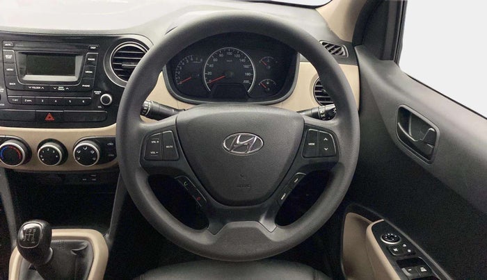 2019 Hyundai Grand i10 MAGNA 1.2 KAPPA VTVT, Petrol, Manual, 27,206 km, Steering Wheel Close Up