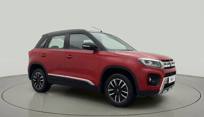 2020 Maruti Vitara Brezza ZXI PLUS AT DUAL TONE SHVS, Petrol, Automatic, 52,728 km, Right Front Diagonal