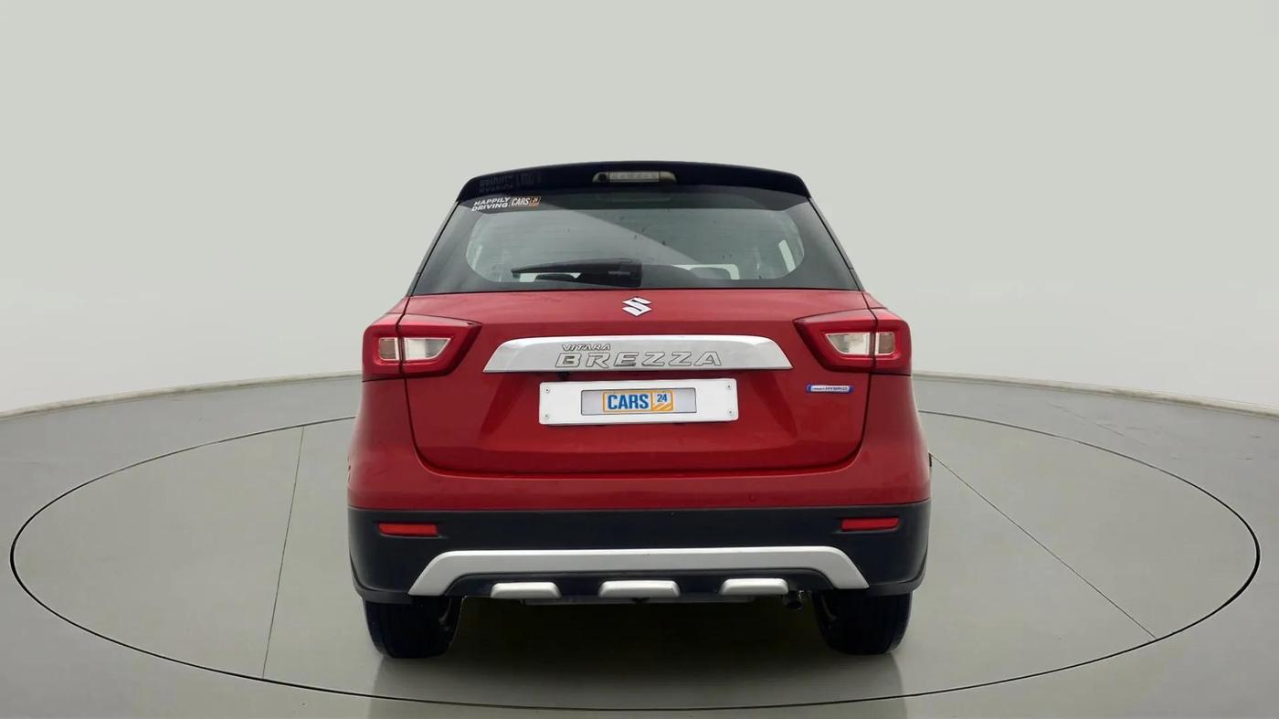 2020 Maruti Vitara Brezza ZXI PLUS AT DUAL TONE SHVS, Petrol, Automatic, 52,728 km, Back/Rear