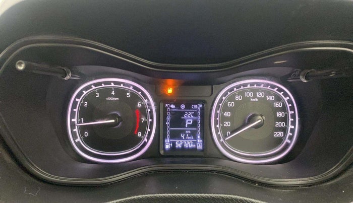 2020 Maruti Vitara Brezza ZXI PLUS AT DUAL TONE SHVS, Petrol, Automatic, 52,728 km, Odometer Image