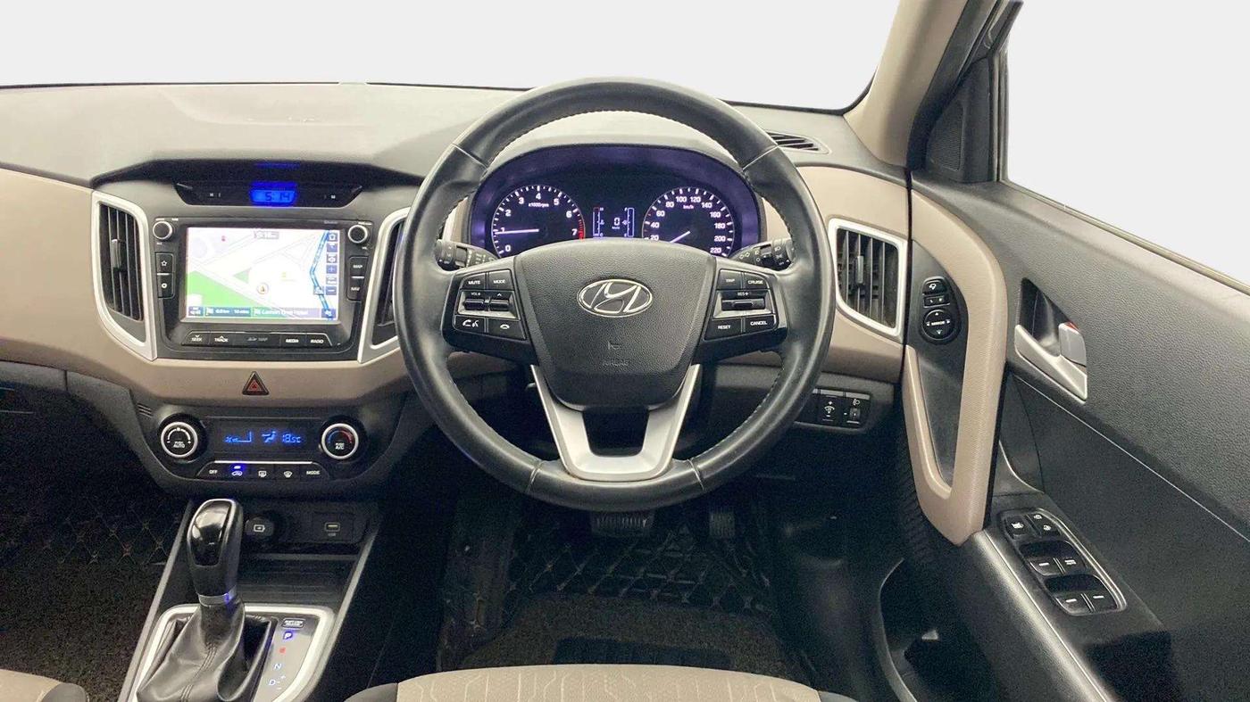 2019 Hyundai Creta SX AT 1.6 PETROL, Petrol, Automatic, 79,278 km, Steering Wheel Close Up