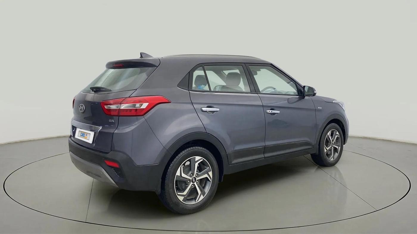 2019 Hyundai Creta SX AT 1.6 PETROL, Petrol, Automatic, 79,278 km, Right Back Diagonal