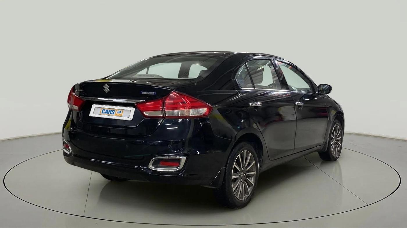 2019 Maruti Ciaz ALPHA  AT 1.5 SHVS PETROL, Petrol, Automatic, 18,619 km, Right Back Diagonal