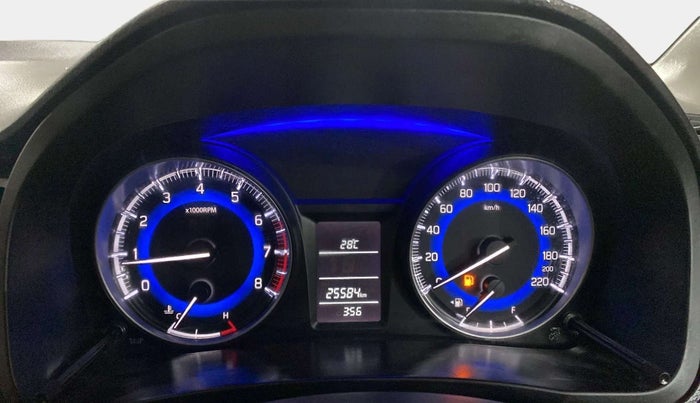 2022 Maruti Baleno DELTA PETROL 1.2, Petrol, Manual, 25,555 km, Odometer Image