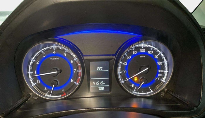2019 Maruti Baleno DELTA PETROL 1.2, Petrol, Manual, 41,520 km, Odometer Image