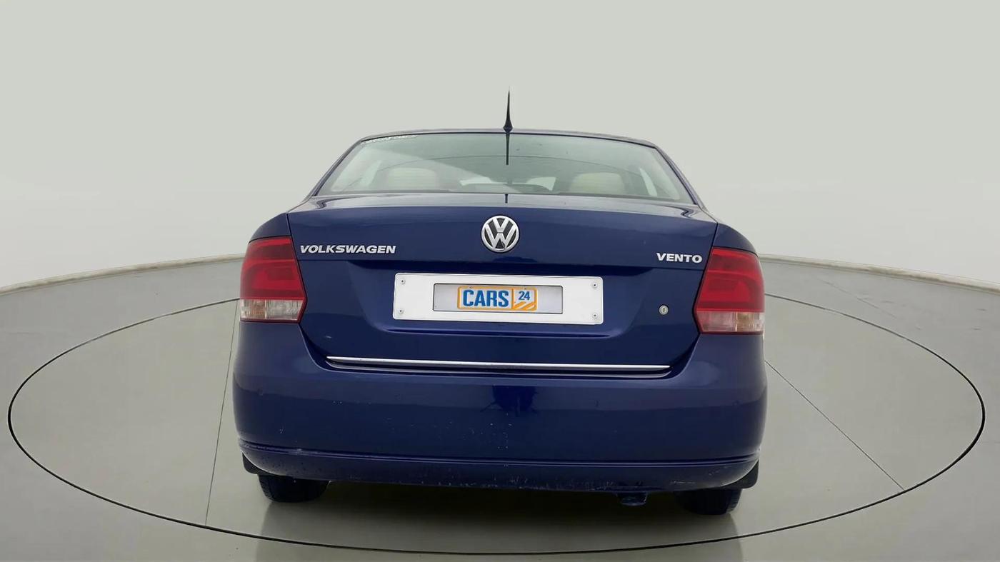 2013 Volkswagen Vento HIGHLINE 1.6 MPI, Petrol, Manual, 51,927 km, Back/Rear