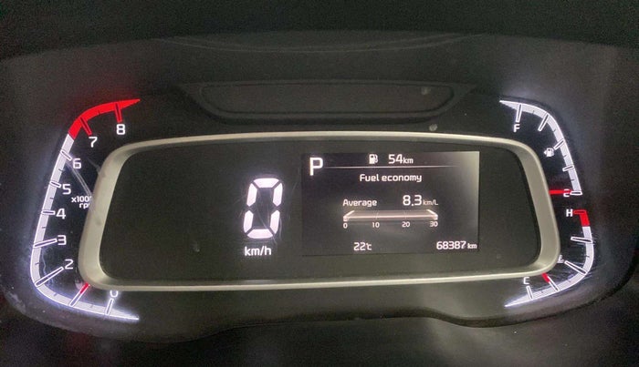 2020 KIA SONET GTX PLUS 1.0 DCT, Petrol, Automatic, 68,352 km, Odometer Image