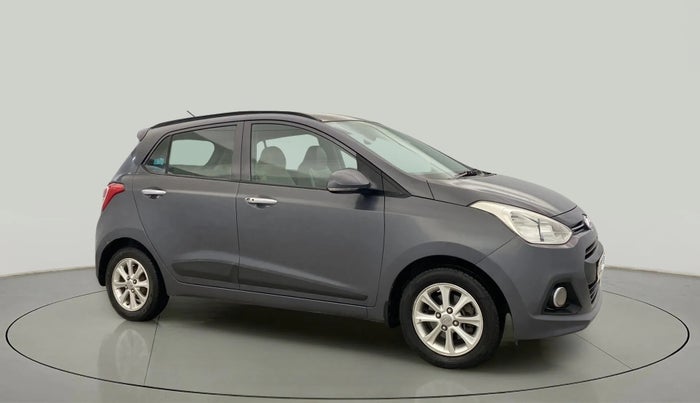 2015 Hyundai Grand i10 ASTA AT 1.2 KAPPA VTVT, Petrol, Automatic, 45,997 km, Right Front Diagonal