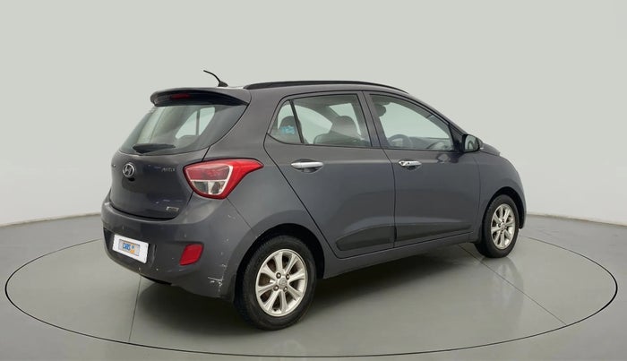 2015 Hyundai Grand i10 ASTA AT 1.2 KAPPA VTVT, Petrol, Automatic, 45,997 km, Right Back Diagonal