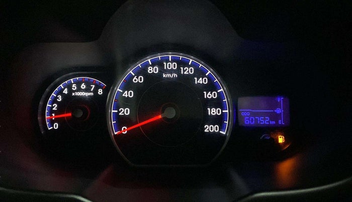 2013 Hyundai i10 SPORTZ 1.1, Petrol, Manual, 60,742 km, Odometer Image
