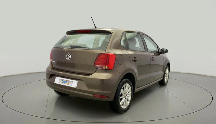 2017 Volkswagen Polo HIGHLINE1.2L, Petrol, Manual, 85,252 km, Right Back Diagonal