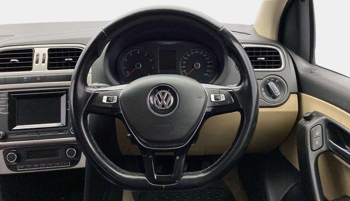 2017 Volkswagen Polo HIGHLINE1.2L, Petrol, Manual, 85,252 km, Steering Wheel Close Up