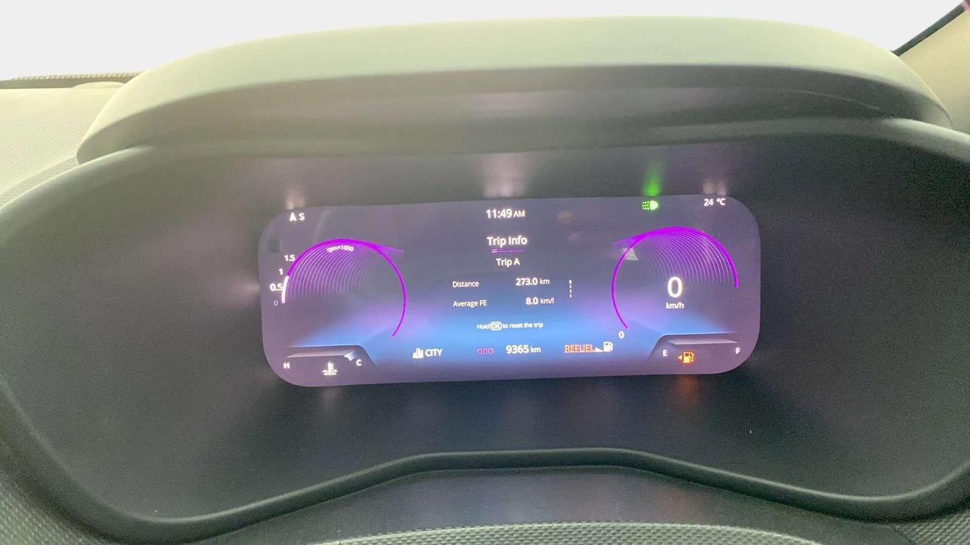 2024 Tata NEXON FEARLESS PURPLE + SUNROOF DUAL TONE 1.2 PETROL, Petrol, Manual, 9,643 km, Odometer Image