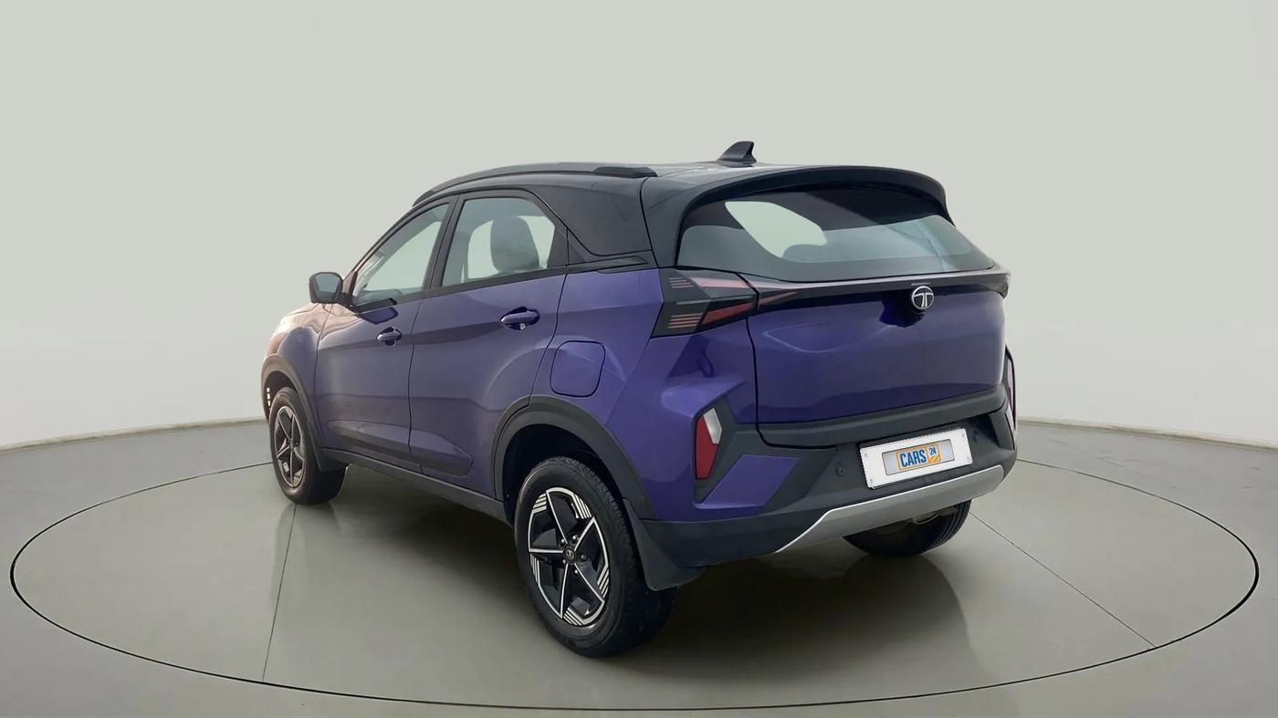 2024 Tata NEXON FEARLESS PURPLE + SUNROOF DUAL TONE 1.2 PETROL, Petrol, Manual, 9,643 km, Left Back Diagonal