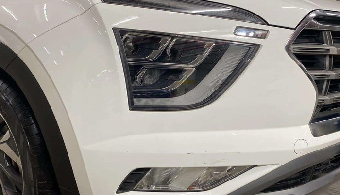 2023 Hyundai Creta SX (O) IVT 1.5 PETROL, Petrol, Automatic, 9,008 km, Front bumper - Minor scratches