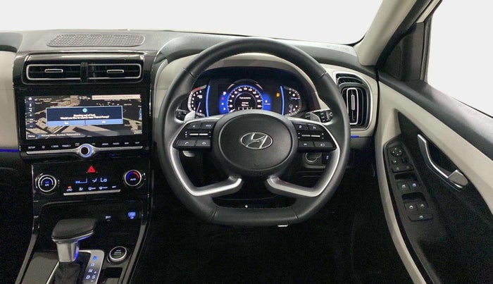 2023 Hyundai Creta SX (O) IVT 1.5 PETROL, Petrol, Automatic, 9,008 km, Steering Wheel Close Up