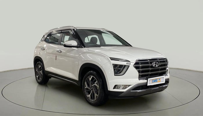 2023 Hyundai Creta SX (O) IVT 1.5 PETROL, Petrol, Automatic, 9,008 km, Right Front Diagonal