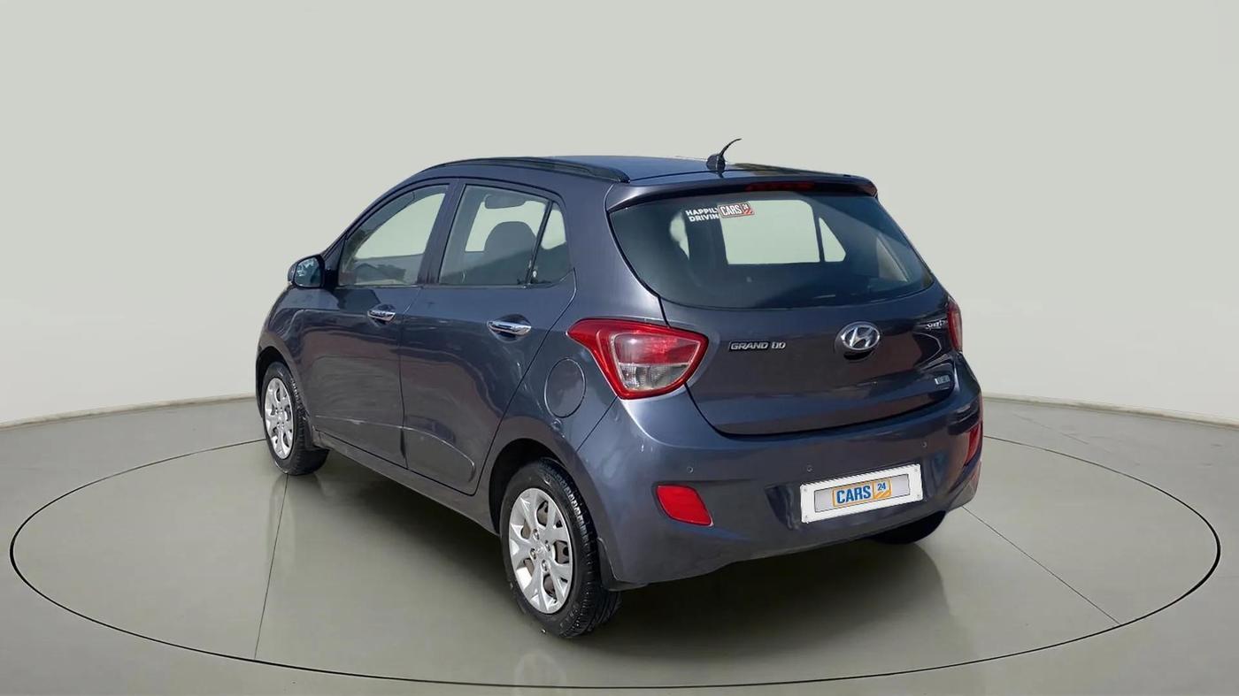 2014 Hyundai Grand i10 SPORTZ 1.2 KAPPA VTVT, Petrol, Manual, 60,900 km, Left Back Diagonal