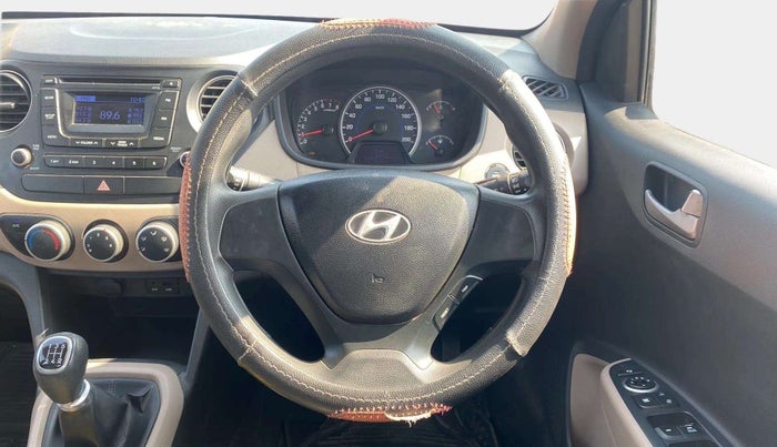 2014 Hyundai Grand i10 SPORTZ 1.2 KAPPA VTVT, Petrol, Manual, 60,900 km, Steering Wheel Close Up