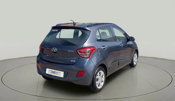 2014 Hyundai Grand i10 SPORTZ 1.2 KAPPA VTVT, Petrol, Manual, 60,900 km, Right Back Diagonal