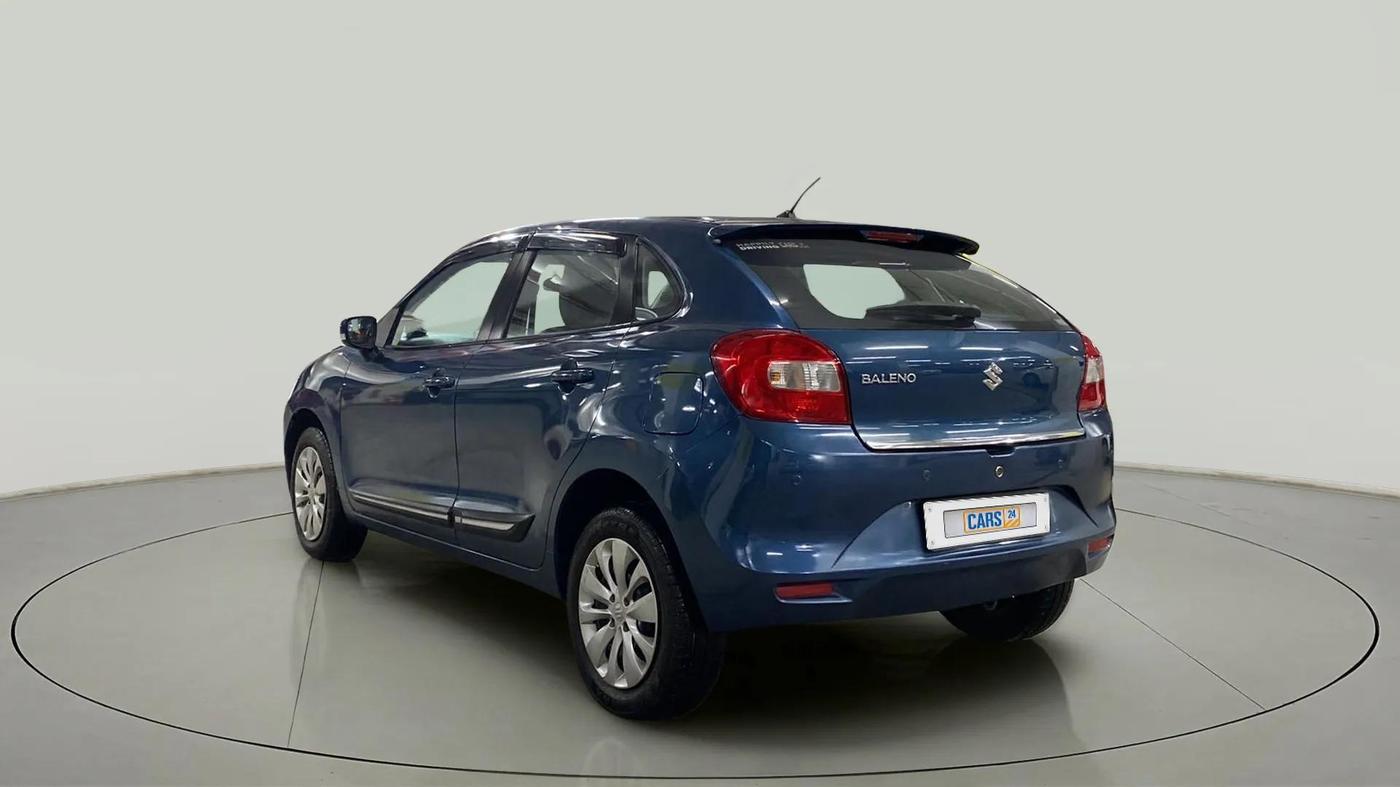 2018 Maruti Baleno DELTA CVT PETROL 1.2, Petrol, Automatic, 55,339 km, Left Back Diagonal