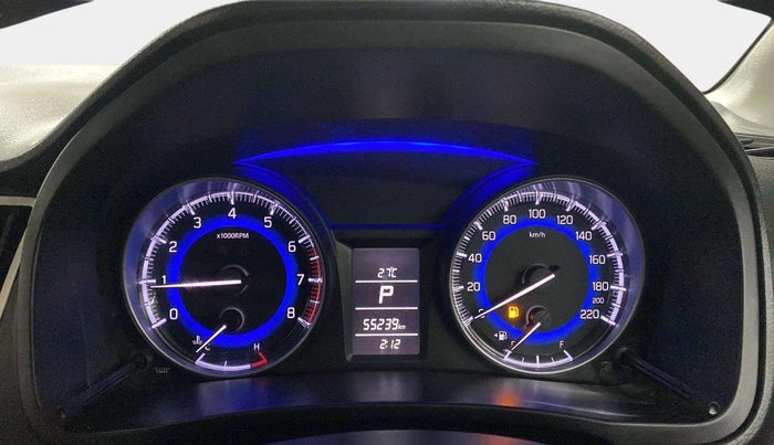 2018 Maruti Baleno DELTA CVT PETROL 1.2, Petrol, Automatic, 55,339 km, Odometer Image