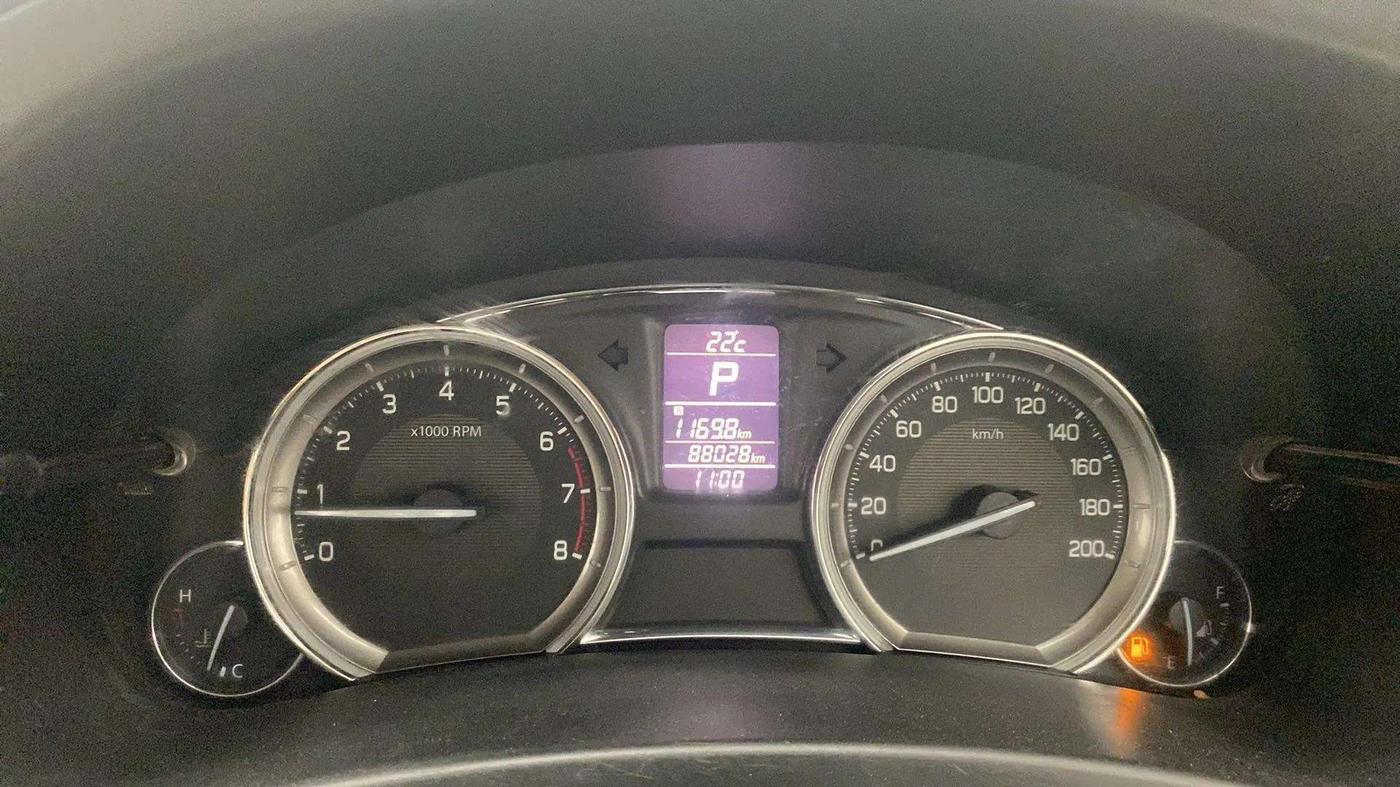 2015 Maruti Ciaz ZXI AT, Petrol, Automatic, 88,243 km, Odometer Image