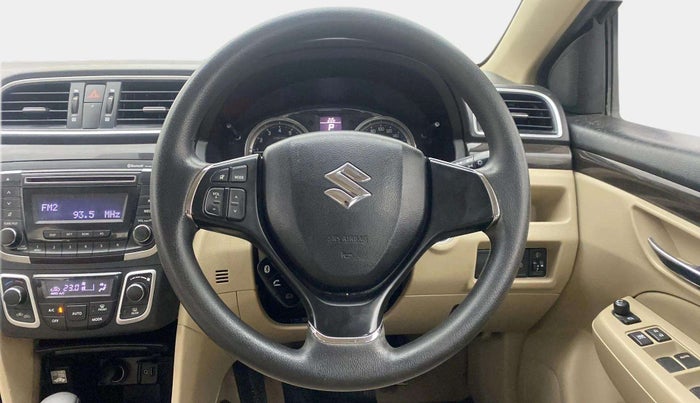 2015 Maruti Ciaz ZXI AT, Petrol, Automatic, 88,243 km, Steering Wheel Close Up