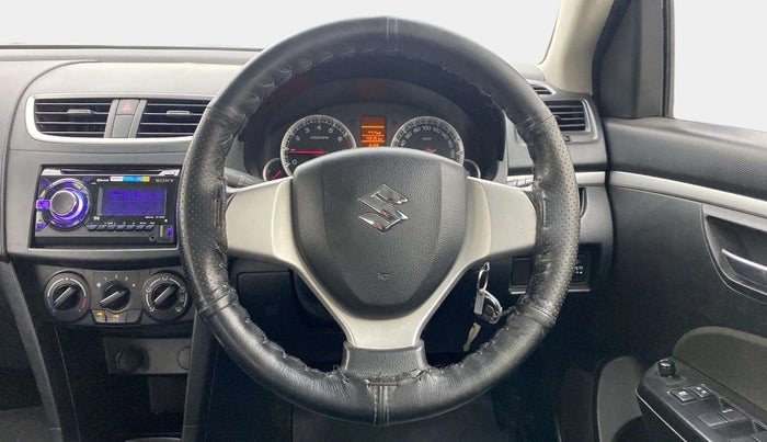 2013 Maruti Swift VXI, Petrol, Manual, 43,296 km, Steering Wheel Close Up