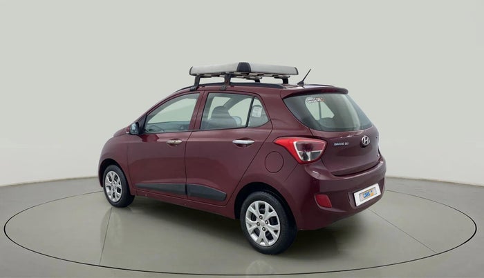 2015 Hyundai Grand i10 SPORTZ 1.2 KAPPA VTVT, Petrol, Manual, 11,238 km, Left Back Diagonal