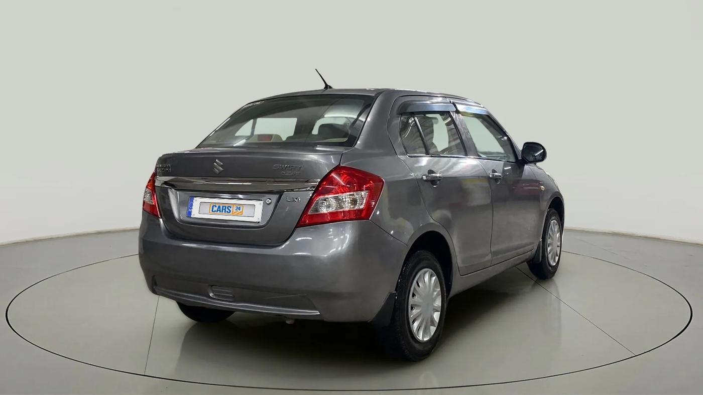 2013 Maruti Swift Dzire LXI, Petrol, Manual, 48,367 km, Right Back Diagonal