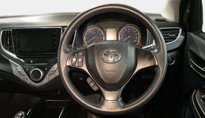 2021 Toyota Glanza G, Petrol, Manual, 29,063 km, Steering Wheel Close Up