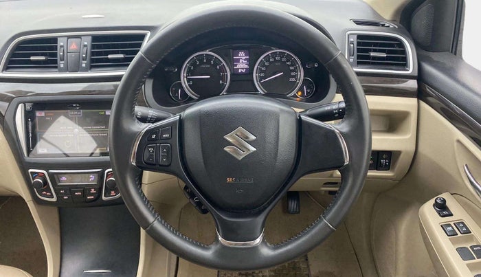 2017 Maruti Ciaz ALPHA 1.4 PETROL, Petrol, Manual, 22,858 km, Steering Wheel Close Up