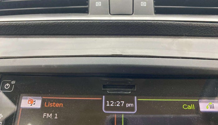 2017 Maruti Ciaz ALPHA 1.4 PETROL, Petrol, Manual, 22,858 km, Infotainment system - GPS Card not working/missing