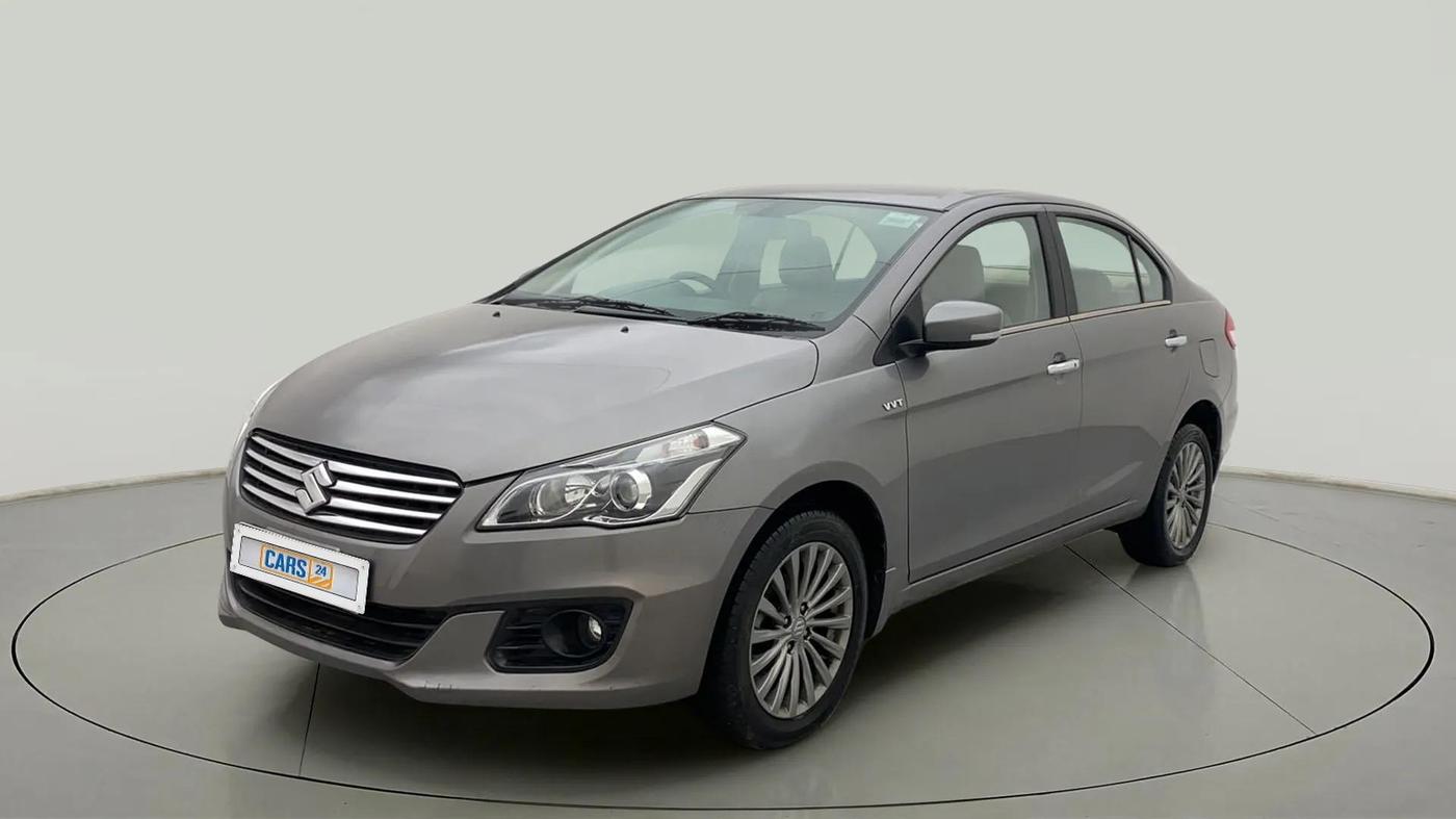 2017 Maruti Ciaz ALPHA 1.4 PETROL, Petrol, Manual, 22,858 km, Left Front Diagonal