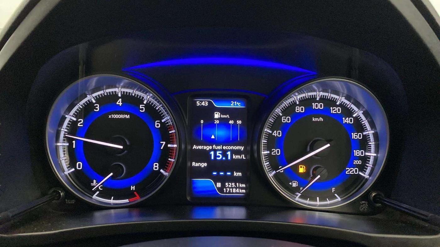 2022 Toyota Glanza G, Petrol, Manual, 17,279 km, Odometer Image