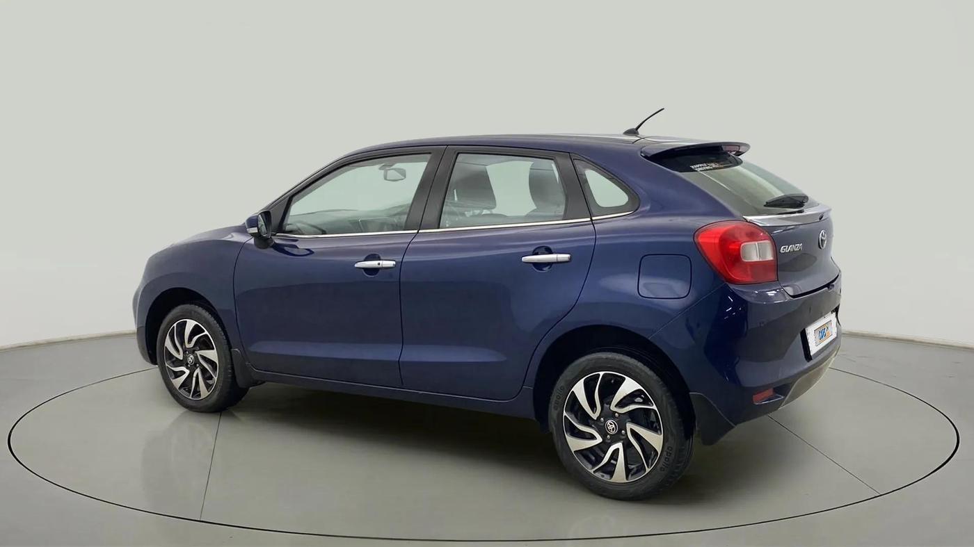 2022 Toyota Glanza G, Petrol, Manual, 17,279 km, Left Back Diagonal