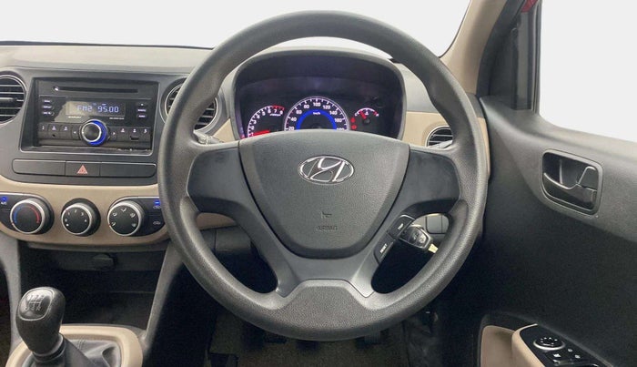2017 Hyundai Grand i10 MAGNA 1.2 KAPPA VTVT, Petrol, Manual, 62,268 km, Steering Wheel Close Up