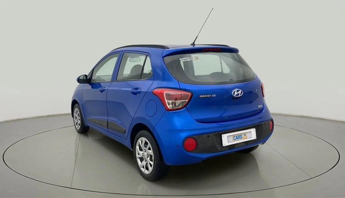 2017 Hyundai Grand i10 SPORTZ (O) 1.2 KAPPA VTVT, Petrol, Manual, 22,850 km, Left Back Diagonal