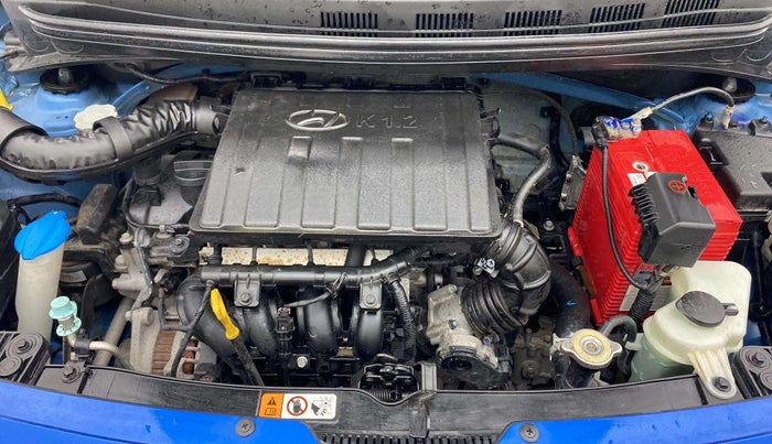 2017 Hyundai Grand i10 SPORTZ (O) 1.2 KAPPA VTVT, Petrol, Manual, 22,850 km, Open Bonet