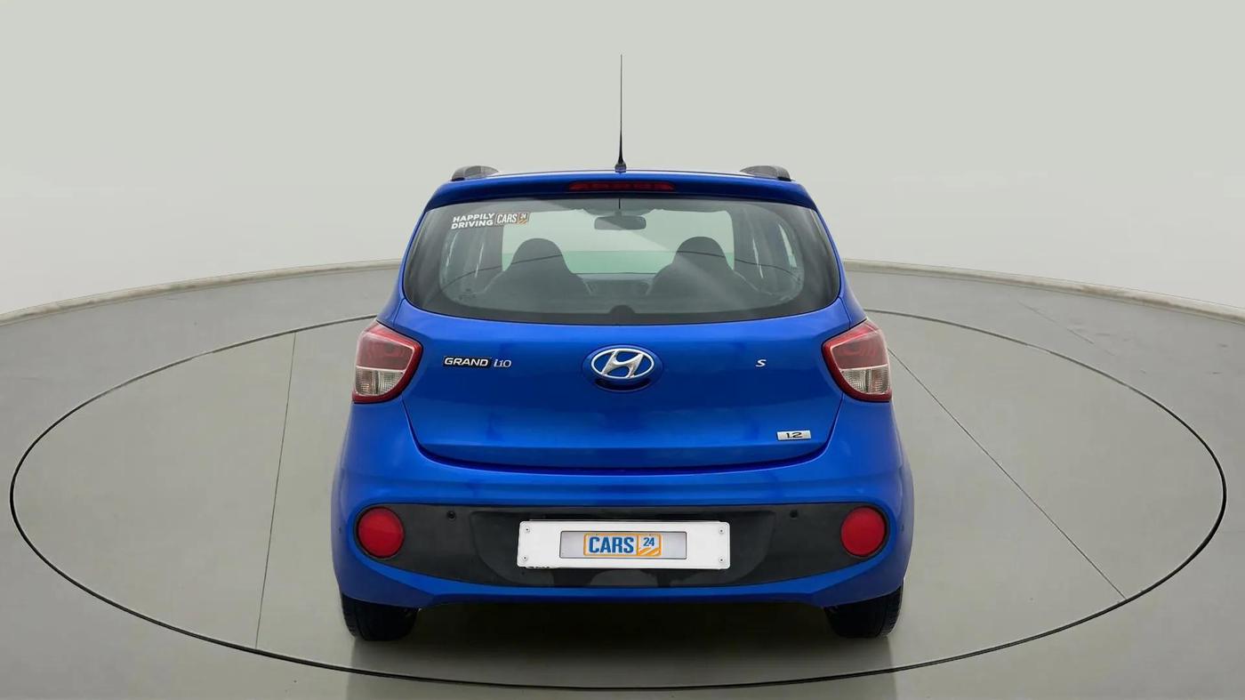 2017 Hyundai Grand i10 SPORTZ (O) 1.2 KAPPA VTVT, Petrol, Manual, 22,850 km, Back/Rear