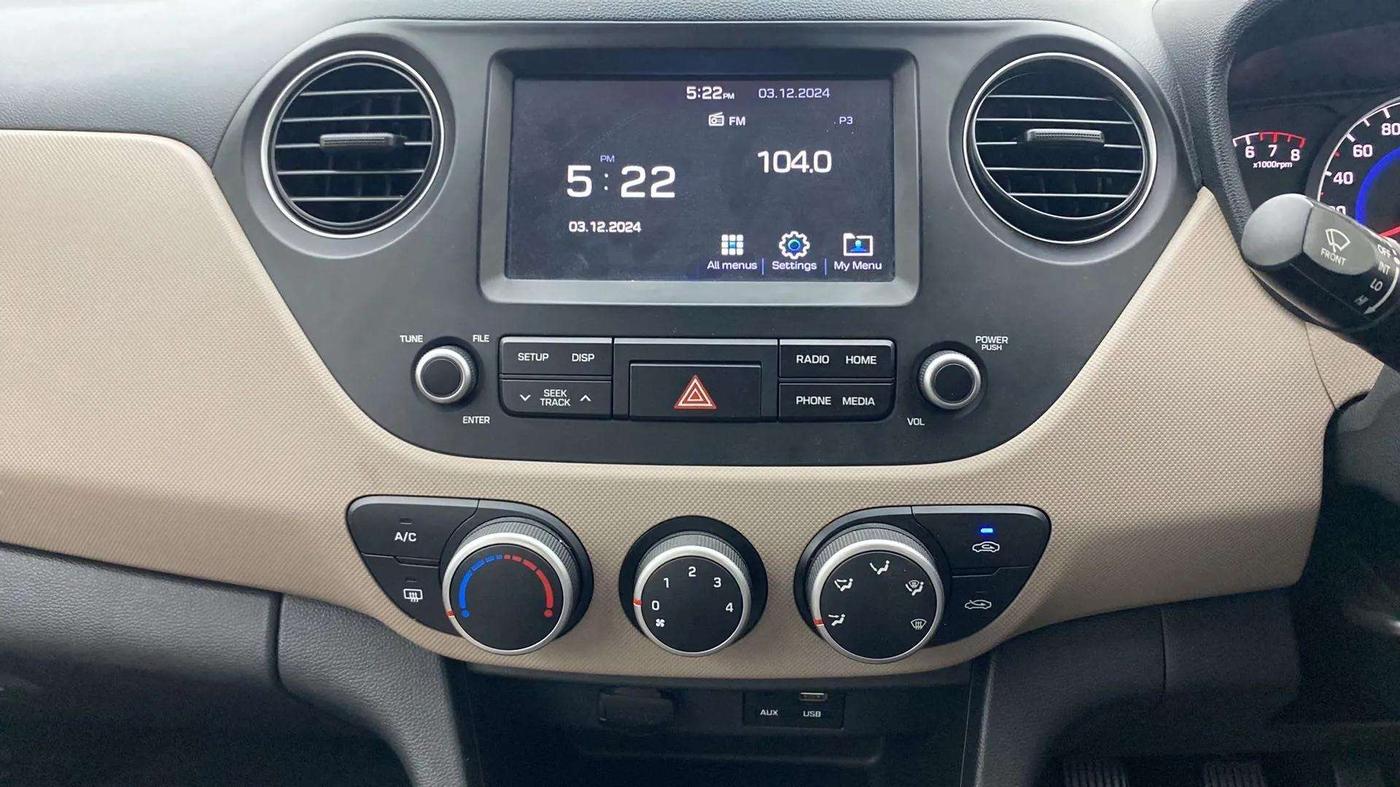 2017 Hyundai Grand i10 SPORTZ (O) 1.2 KAPPA VTVT, Petrol, Manual, 22,850 km, Air Conditioner