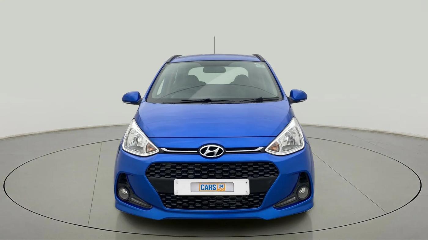 2017 Hyundai Grand i10 SPORTZ (O) 1.2 KAPPA VTVT, Petrol, Manual, 22,850 km, Front
