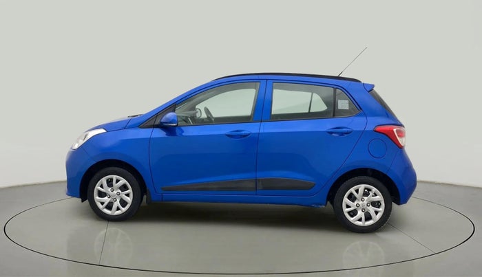 2017 Hyundai Grand i10 SPORTZ (O) 1.2 KAPPA VTVT, Petrol, Manual, 22,850 km, Left Side
