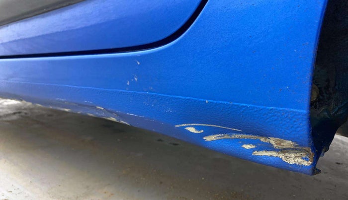 2017 Hyundai Grand i10 SPORTZ (O) 1.2 KAPPA VTVT, Petrol, Manual, 22,850 km, Left running board - Slightly dented