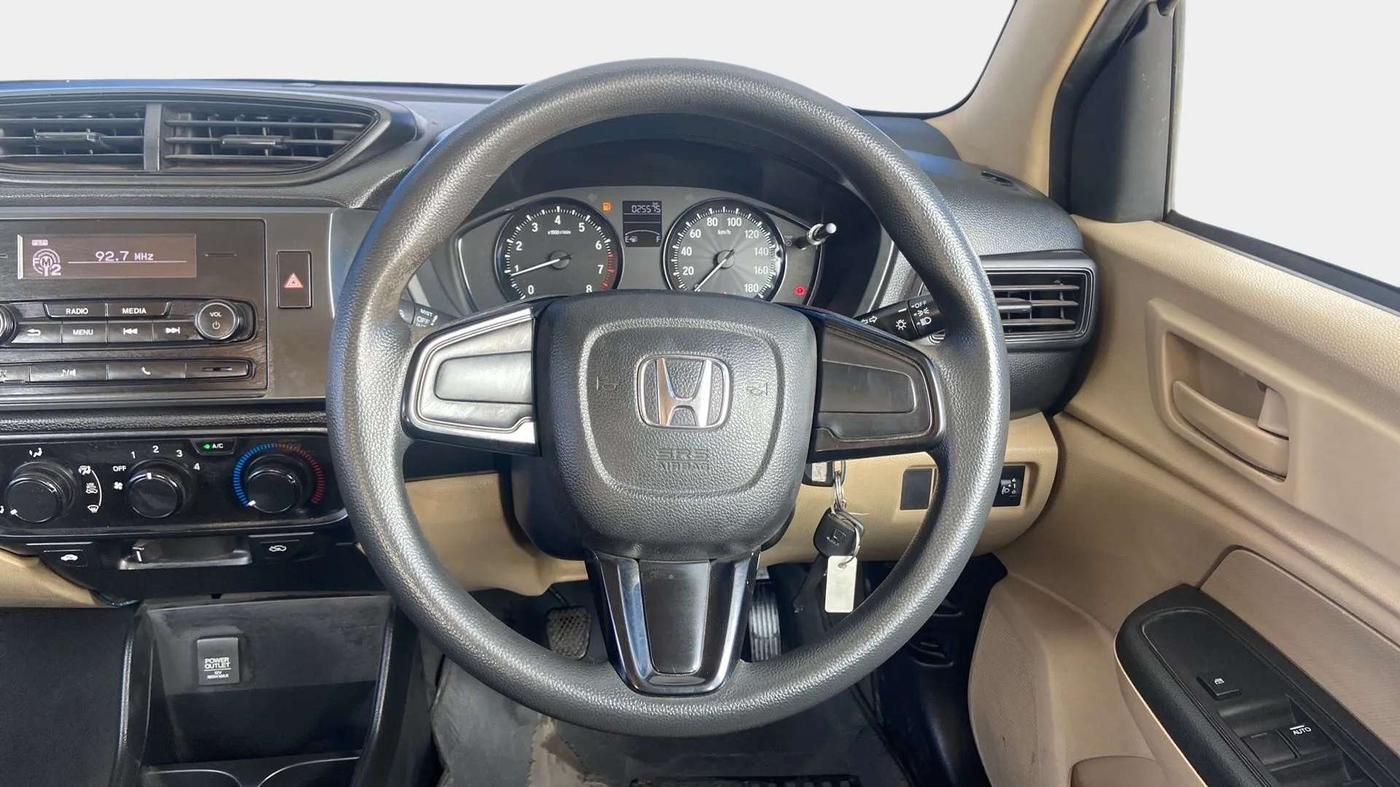 2022 Honda Amaze 1.2L I-VTEC E, Petrol, Manual, 26,426 km, Steering Wheel Close Up