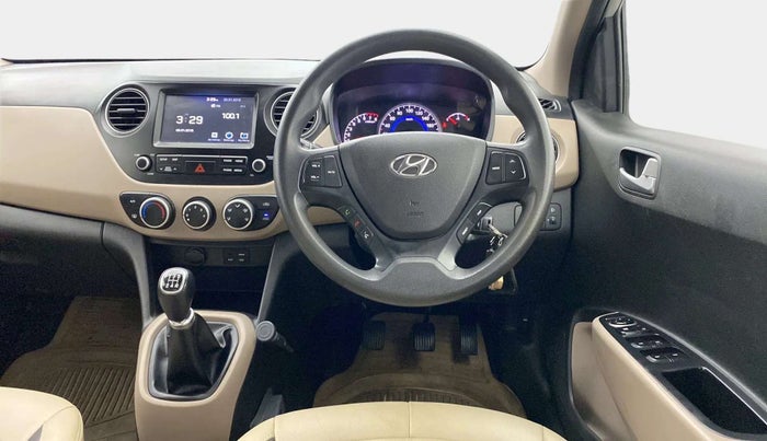 2018 Hyundai Grand i10 SPORTZ 1.2 KAPPA VTVT, Petrol, Manual, 40,498 km, Steering Wheel Close Up