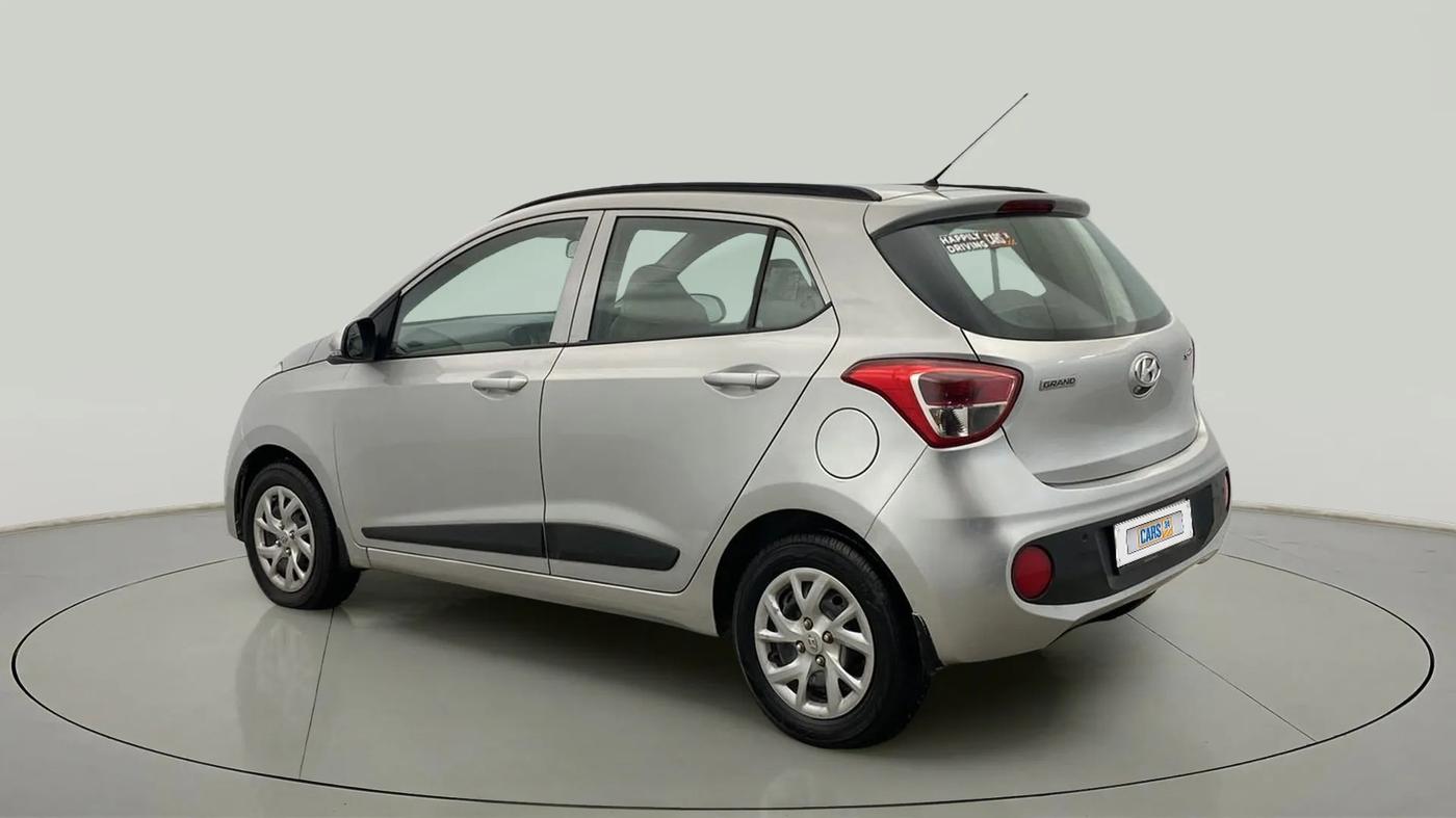 2018 Hyundai Grand i10 SPORTZ 1.2 KAPPA VTVT, Petrol, Manual, 40,498 km, Left Back Diagonal