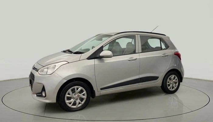 2018 Hyundai Grand i10 SPORTZ 1.2 KAPPA VTVT, Petrol, Manual, 40,498 km, Left Front Diagonal